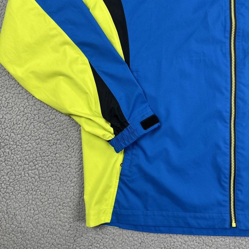 FootJoy DryJoys HydroLite Waterproof Golf Rain Jacket Men XL Blue Full Zip